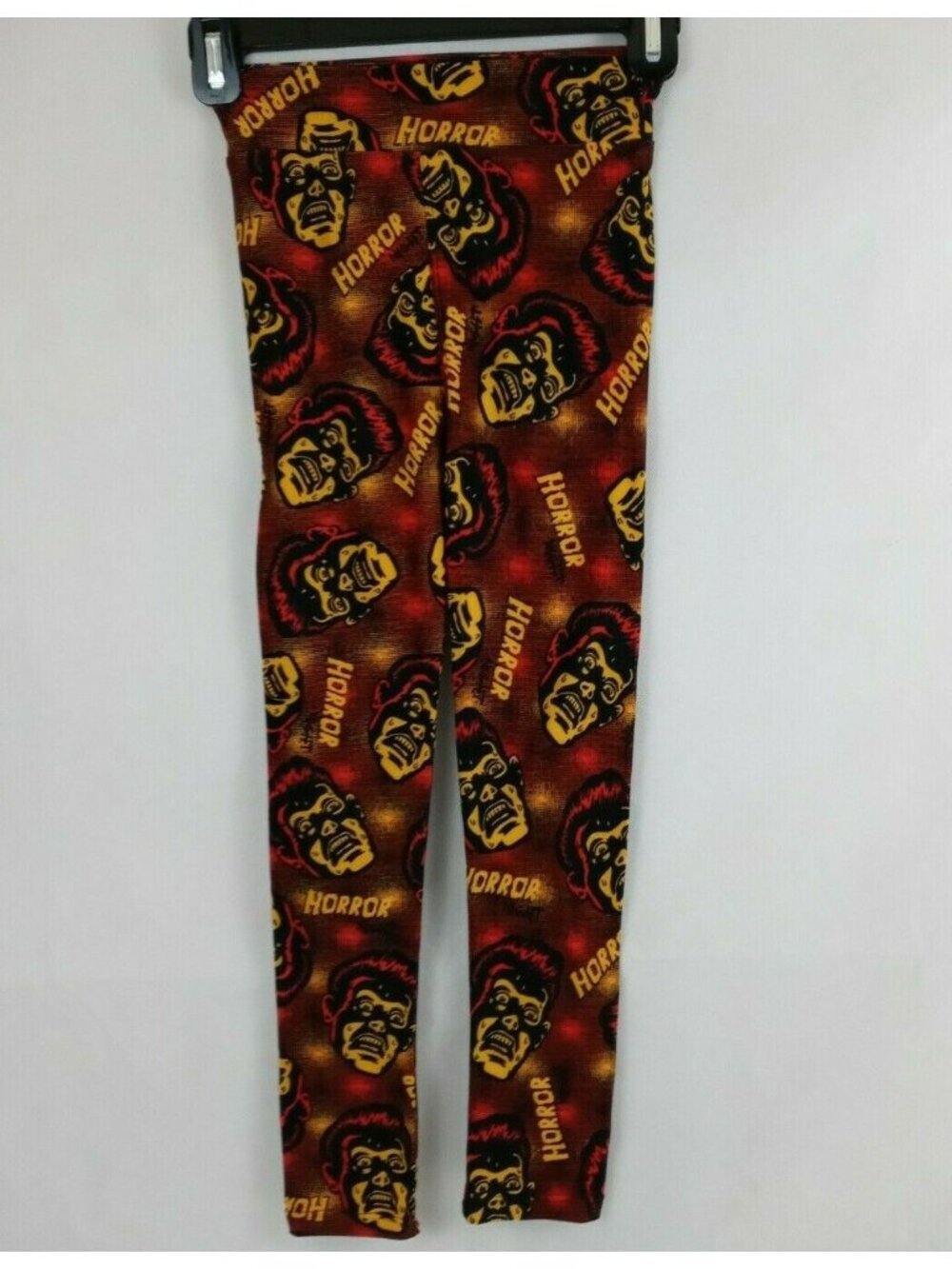 New LuLaRoe Halloween Horror Night Leggings Kids L/XL